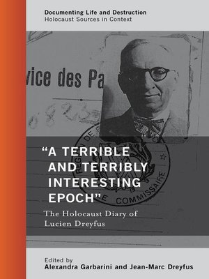 cover image of "A Terrible and Terribly Interesting Epoch"